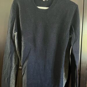 Vince Men's Navy Crewneck Sweater